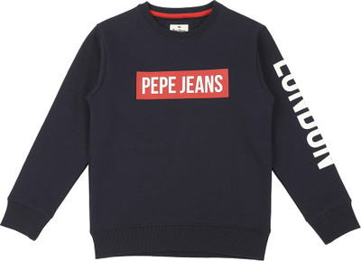 Pepe Jeans Full Sleeve Printed Boys Sweatshirt