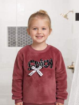 SAALVIA Full Sleeve Printed Girls Sweatshirt