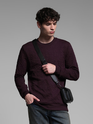 JACK & JONES Full Sleeve Printed Men Sweatshirt