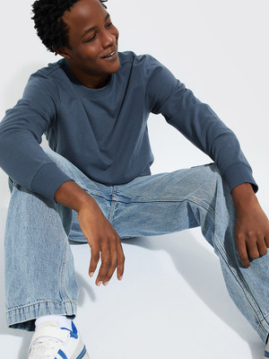 MAX Full Sleeve Solid Men Sweatshirt