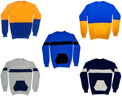 AE Trends Full Sleeve Solid Boys Sweatshirt