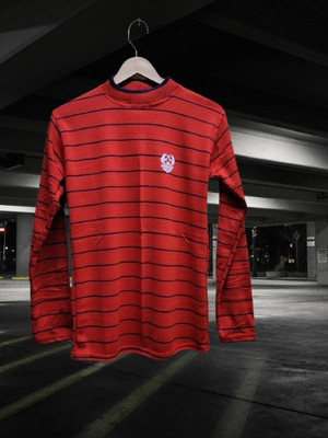AE Trend Full Sleeve Striped Men Sweatshirt
