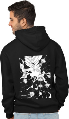 Joy Nd Hapiness Full Sleeve Printed Men Reversible Sweatshirt