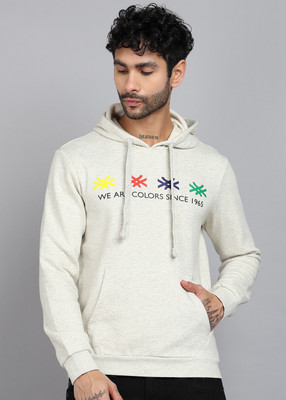 United Colors of Benetton Full Sleeve Solid Men Sweatshirt