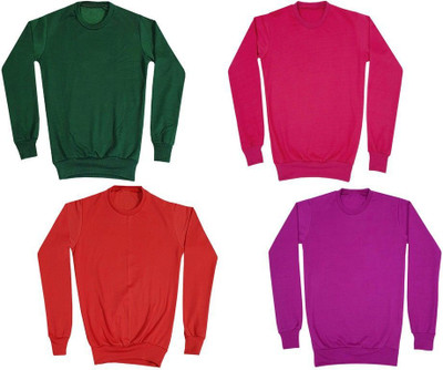 AE Trends Full Sleeve Solid Boys Sweatshirt