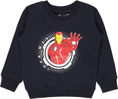 BodyCare Full Sleeve Printed Baby Boys Sweatshirt