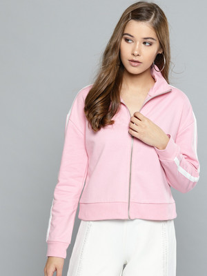 HARPA Full Sleeve Solid Women Sweatshirt