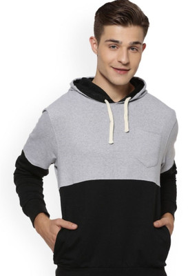 CAMPUS SUTRA Full Sleeve Color Block Men Sweatshirt