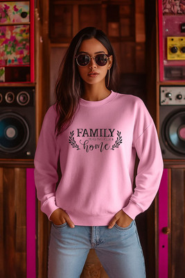 Mundali Full Sleeve Printed Women Sweatshirt