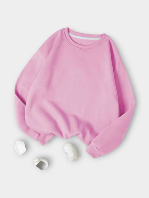 WAYIT FASHION Full Sleeve Solid Women Sweatshirt
