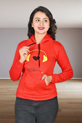 Hgwart Full Sleeve Printed Women Sweatshirt