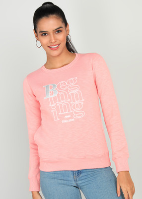 TAB91 Full Sleeve Printed Women Sweatshirt