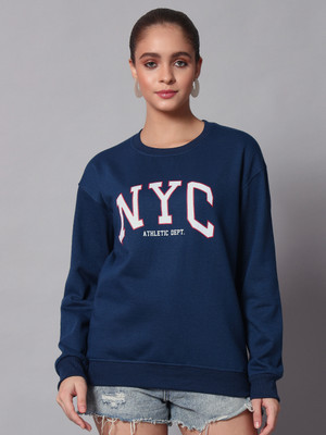 OBAAN Full Sleeve Printed Women Sweatshirt