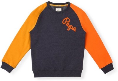 Pepe Jeans Full Sleeve Color Block Boys Sweatshirt