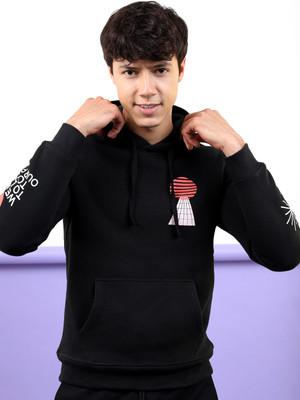 HIGHLANDER Full Sleeve Printed Men Reversible Sweatshirt