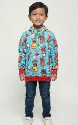 VG Full Sleeve Graphic Print Boys & Girls Sweatshirt