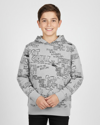 Alan Jones Full Sleeve Graphic Print Boys Sweatshirt