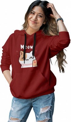 EZCLOTHING Full Sleeve Graphic Print Women Sweatshirt