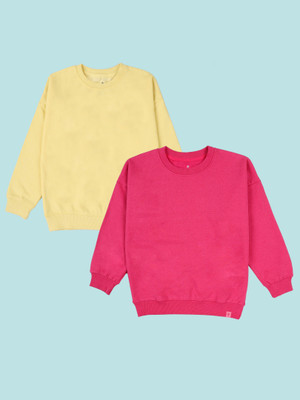 Kiddo Pnti Full Sleeve Solid Boys Sweatshirt