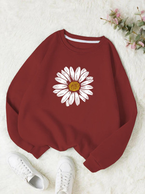 kareena faishon Full Sleeve Printed Women Sweatshirt