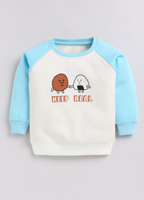 CUTOPIES Full Sleeve Graphic Print Boys Sweatshirt