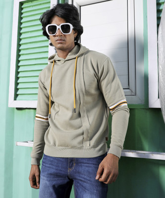 CAMPUS SUTRA Full Sleeve Color Block Men Sweatshirt