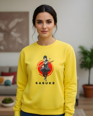 flyind Full Sleeve Printed Women Sweatshirt