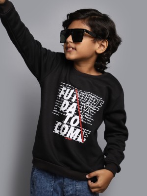 V-MART Full Sleeve Printed Boys Sweatshirt