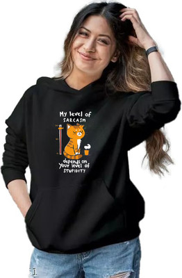 Wellvery Full Sleeve Printed Women Sweatshirt