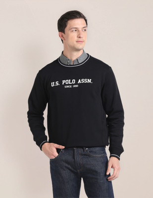 U.S. POLO ASSN. Full Sleeve Printed Men Sweatshirt