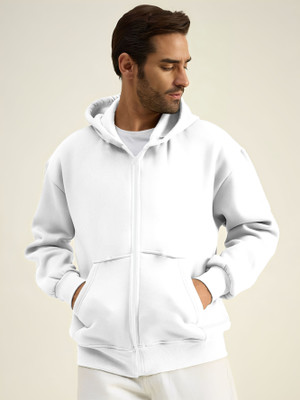 Kasendra Full Sleeve Solid Men Sweatshirt