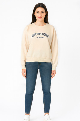 Smasum Full Sleeve Printed Women Sweatshirt