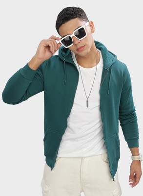 ADRO Full Sleeve Solid Men Sweatshirt