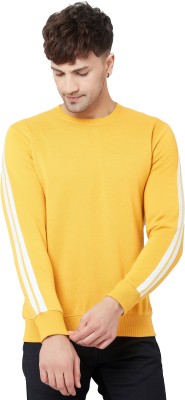 BEN MARTIN Full Sleeve Solid Men Sweatshirt