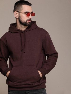 R Heaven Fashions Full Sleeve Solid Men Sweatshirt