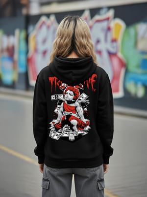 Benny Brooks Full Sleeve Graphic Print Women Sweatshirt