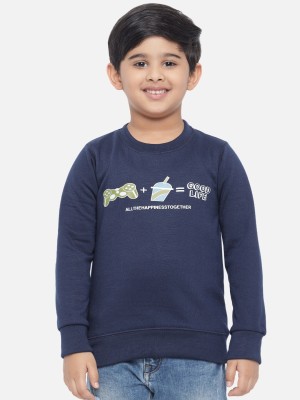 KOTTY Full Sleeve Printed Boys Sweatshirt