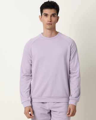 VALUE CREATION Full Sleeve Solid Men Sweatshirt