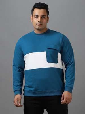 Urbano Plus Full Sleeve Solid Men Sweatshirt