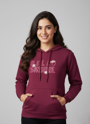 BILBURY Full Sleeve Graphic Print Women Sweatshirt