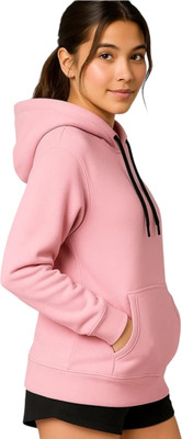 Pwexz Full Sleeve Solid Women Sweatshirt