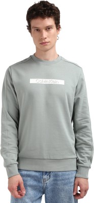 Calvin Klein Full Sleeve Printed Men Sweatshirt