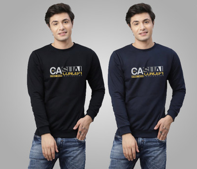 Reya Full Sleeve Printed Men Sweatshirt