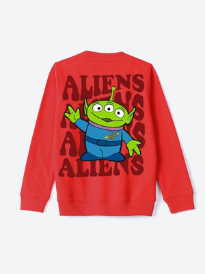 WYM Full Sleeve Graphic Print Boys Sweatshirt