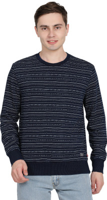 LEVI'S Full Sleeve Striped Men Sweatshirt