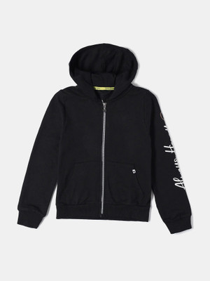 JOCKEY Full Sleeve Printed Girls Sweatshirt