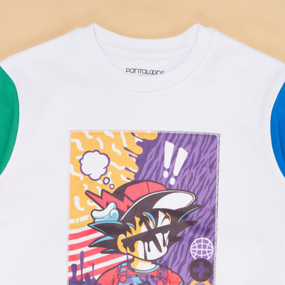 Pantaloons Junior Full Sleeve Printed Boys Sweatshirt