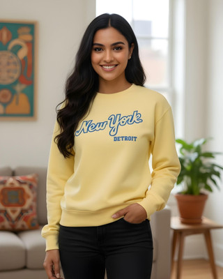 FLYIND VOGUE OUTFIT Full Sleeve Solid Women Sweatshirt