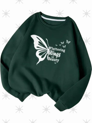 Draxstar Premi Full Sleeve Printed Women Sweatshirt