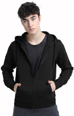 LazyChunks Full Sleeve Solid Men Sweatshirt